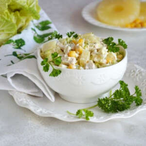 З пекінської капусти з овочами кг 0,15
